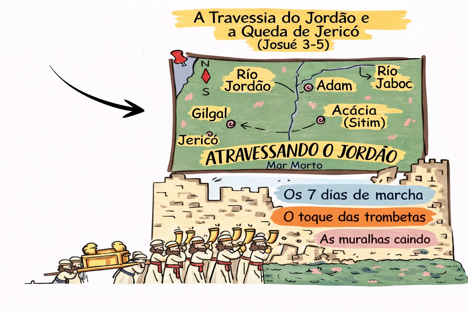 🗺 Explore locais bíblicos com mapas detalhados